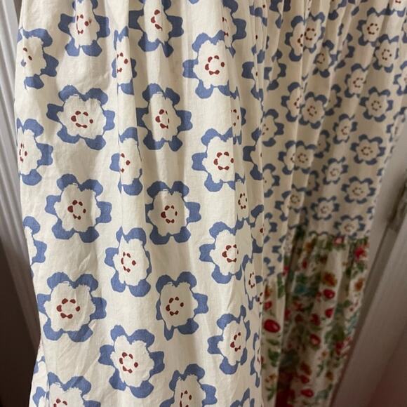 Free People Bluebell Maxi - Cherry Combo - XL Boho Cottageore Prairie Feminine - Picture 7 of 9